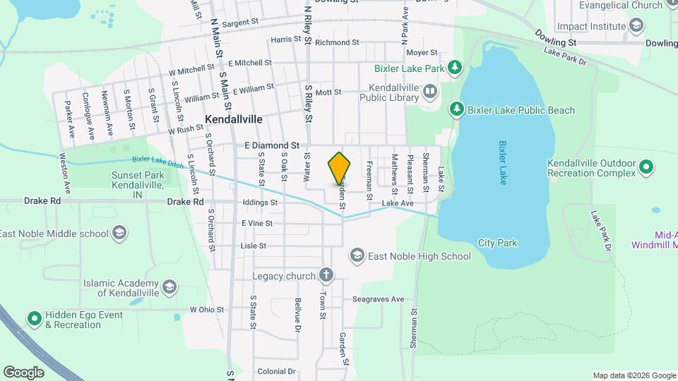 466 Garden St Map and Location Details