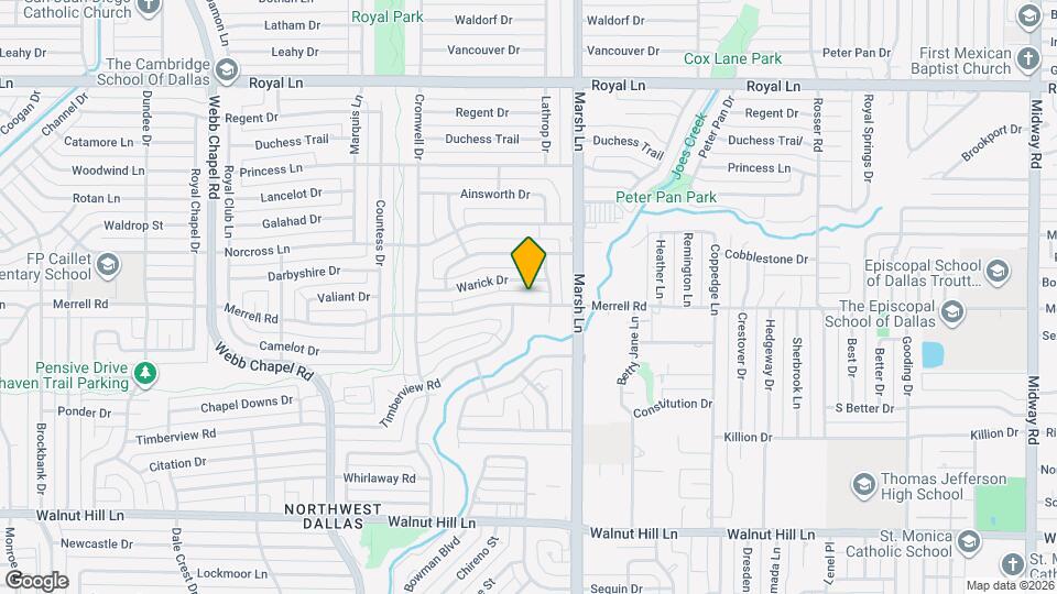 3619 Merrell Rd Map and Location Details