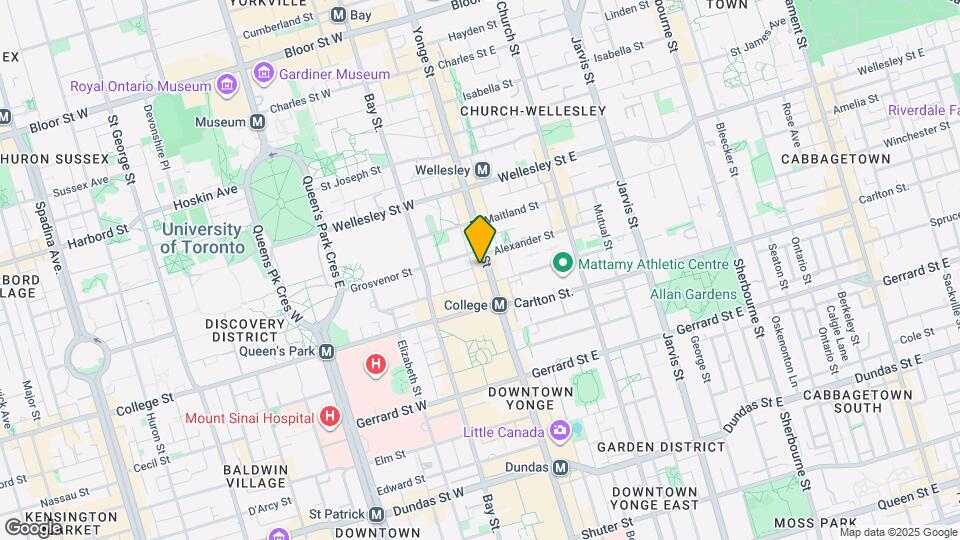 478 Yonge St Map and Location Details