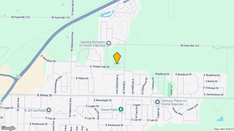 2441 E Timber Oak St Map and Location Details
