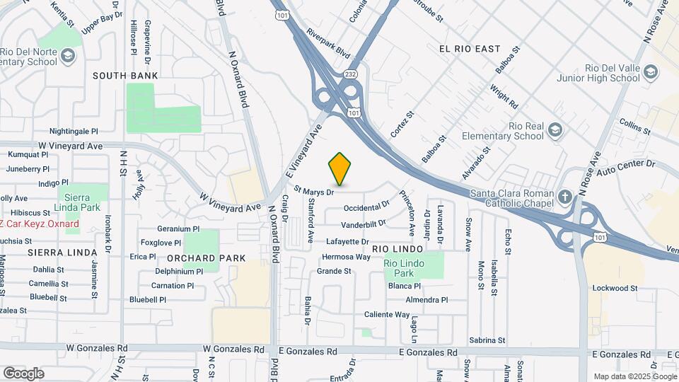 233 St Marys Dr Map and Location Details