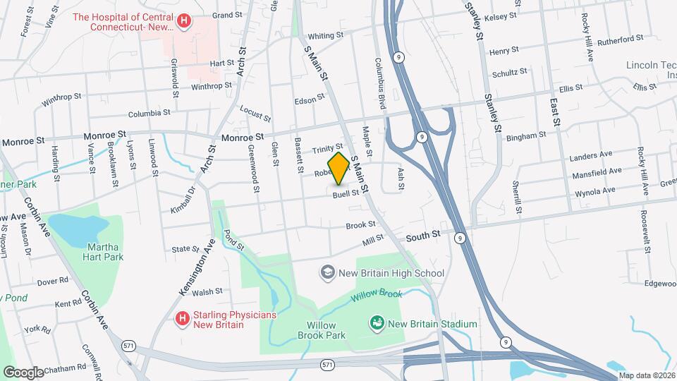 45 Buell St Map and Location Details