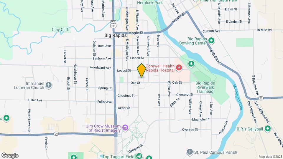 425 S Warren Ave Map and Location Details