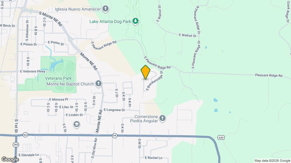 1501 S Breckenridge Loop Map and Location Details