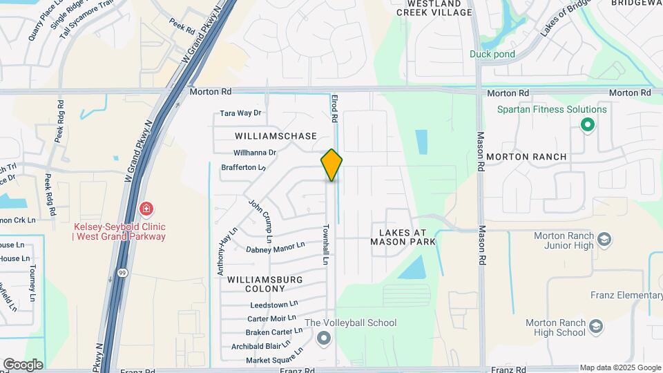 2610 Townhall Ln Map and Location Details