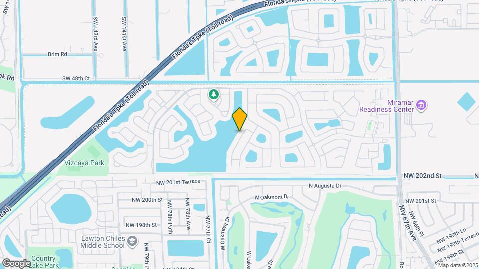 5290 SW 134th Ave Map and Location Details