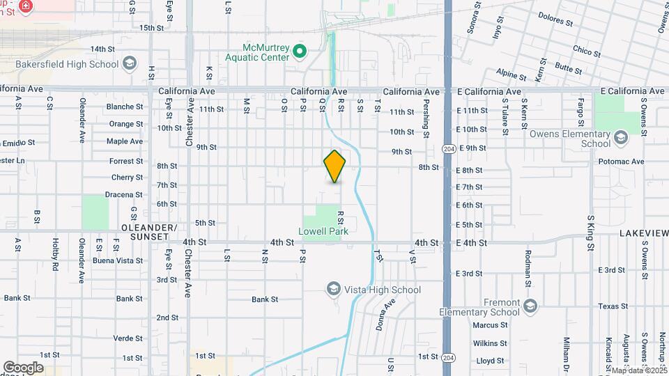 637 R St. Mapa y Detalles de la Ubicación