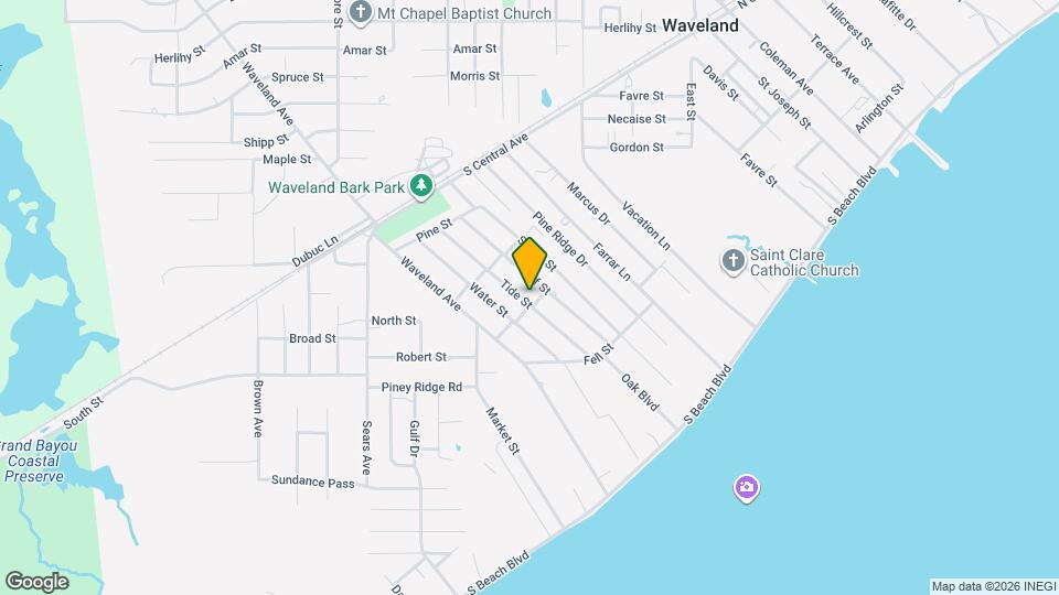 304 Tide St Map and Location Details