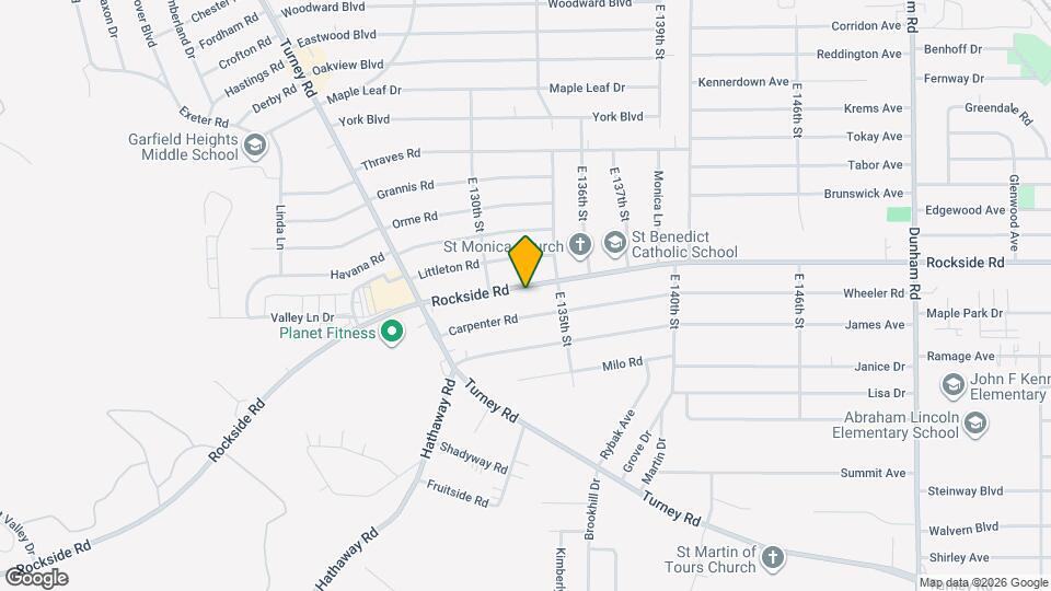 13300 Rockside Rd Map and Location Details