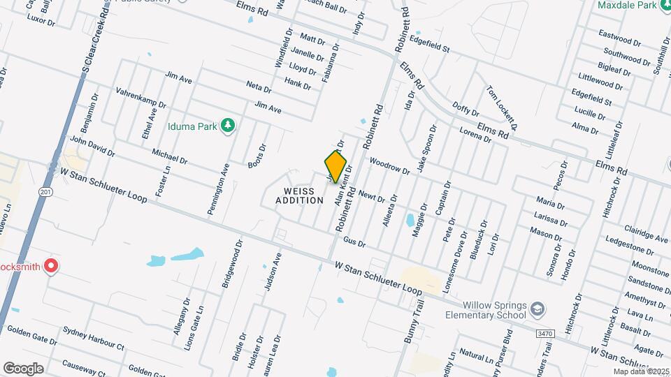 4303 Alan Kent Dr Map and Location Details