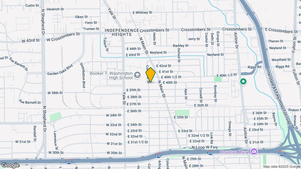 314 E 40th St Map and Location Details