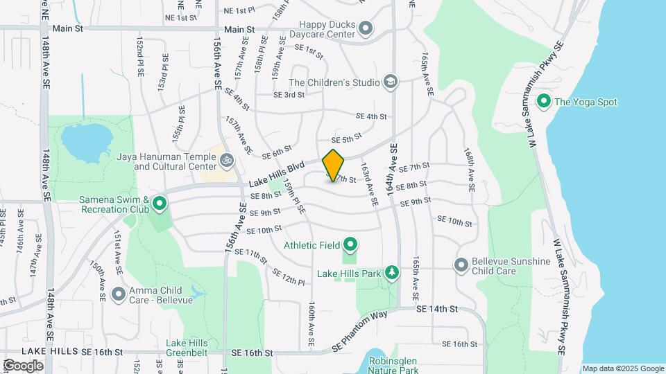 16204 SE 8th St Map and Location Details