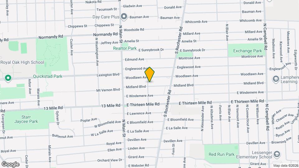 303 Midland Blvd Map and Location Details