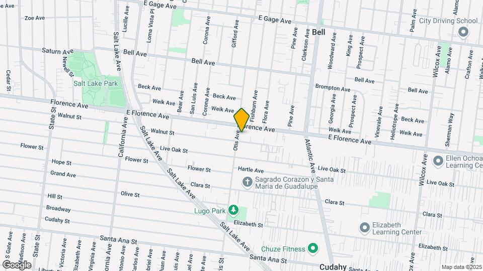 7220 Otis Ave Map and Location Details