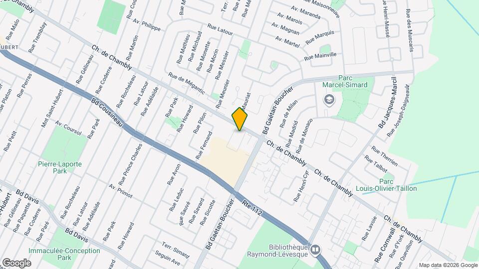 Habitations Chambly-Visitation Map and Location Details