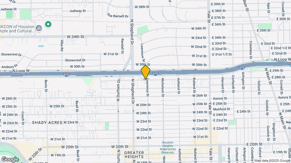 602 W 28th St Map and Location Details