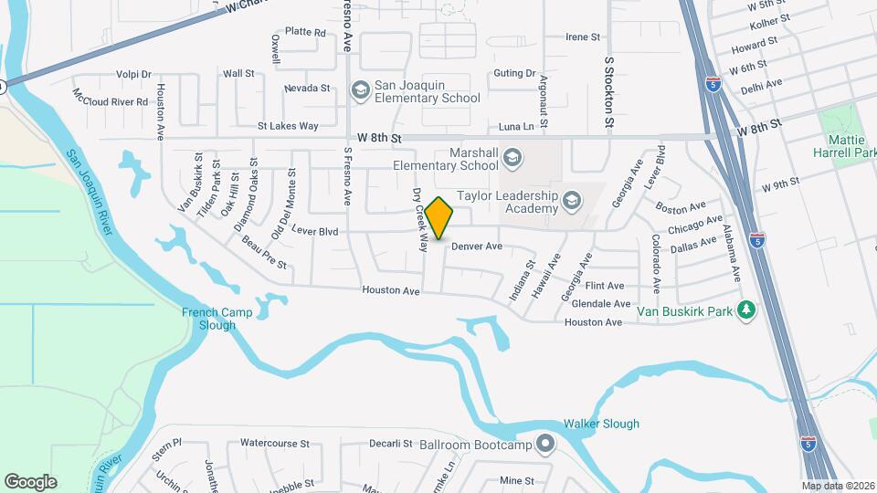 1451 Denver Ave Map and Location Details