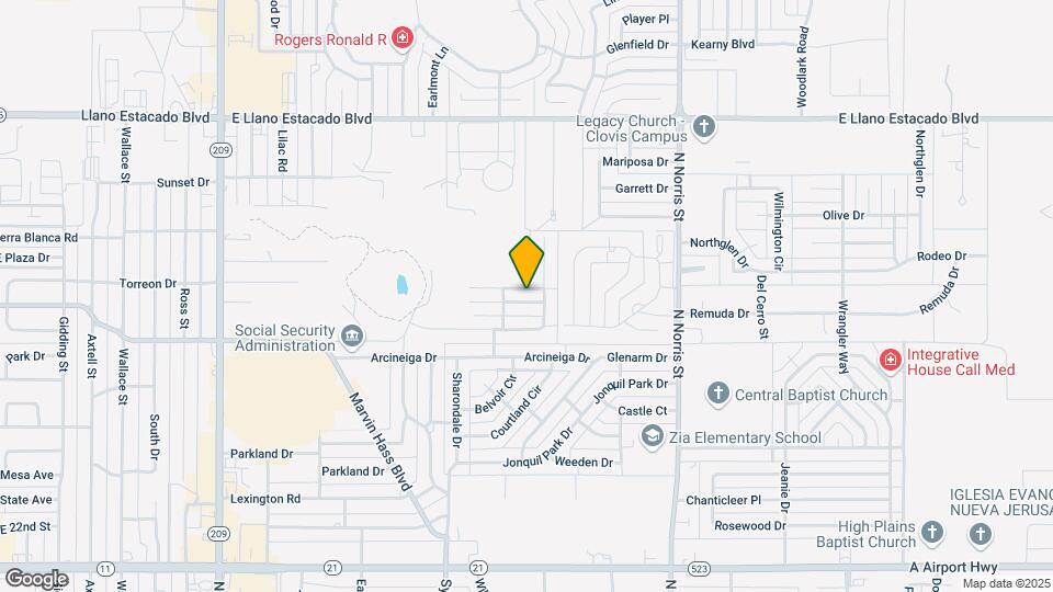 1616 Bosc Ct Map and Location Details