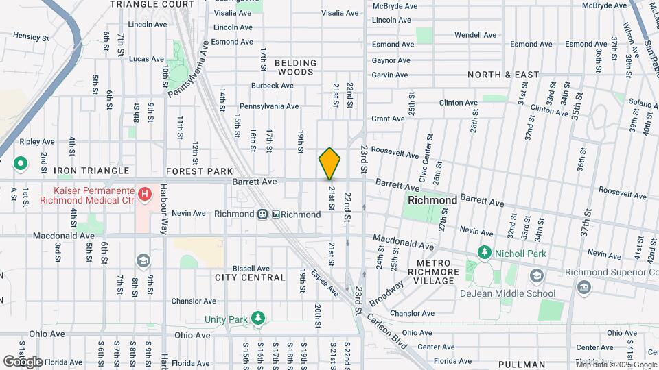 465 21st St Map and Location Details