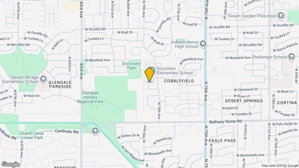 7969 W Marlette Ave, Unit SI ID1570248P Map and Location Details