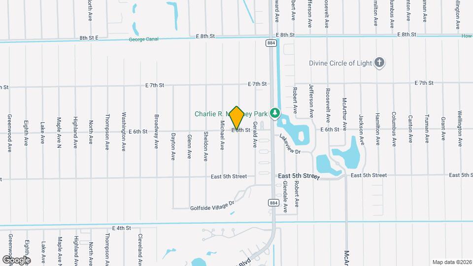 2006 E 6th St Map and Location Details