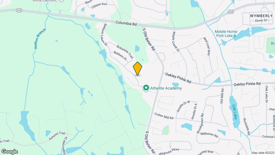 1596 Baldwin Lakes Dr Map and Location Details