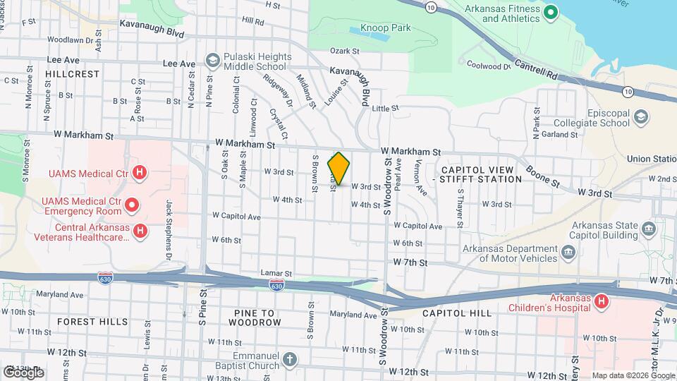 303 Rosetta St Map and Location Details