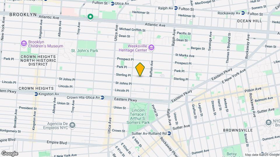 1566 Sterling Pl Map and Location Details