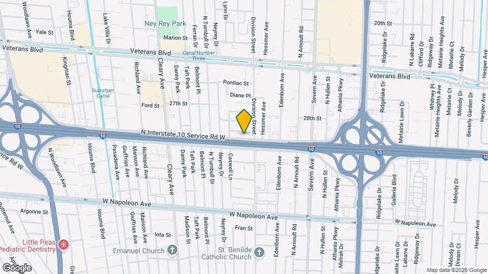 3713 N I-10 Service Rd Map and Location Details