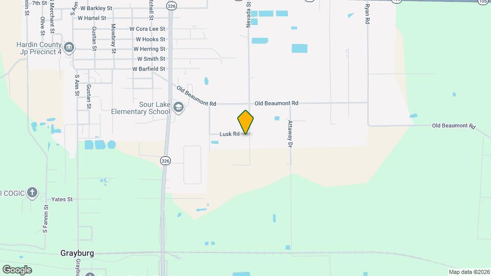 485 Lusk Rd Map and Location Details