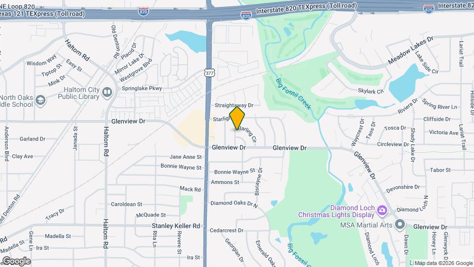 5701 Melinda St Map and Location Details
