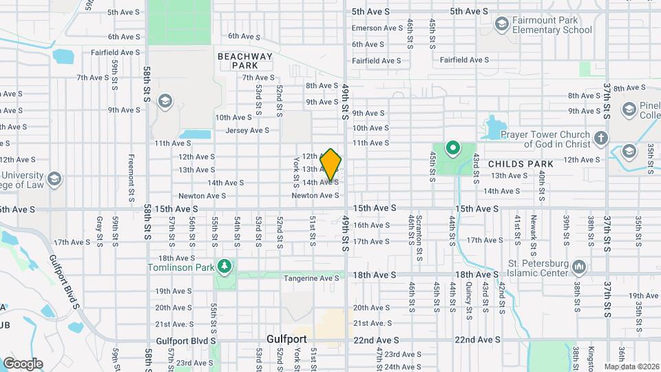 4930 14th Ave S, Unit B Map and Location Details