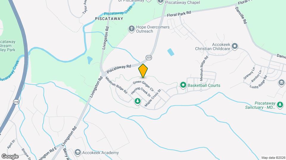 2206 Green Ginger Cir Map and Location Details