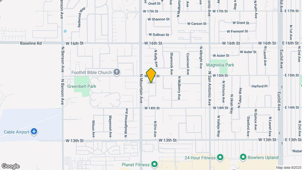 1474 N Erin Ave Mapa y Detalles de la Ubicación