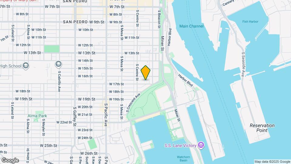 242 W 17th St Map and Location Details