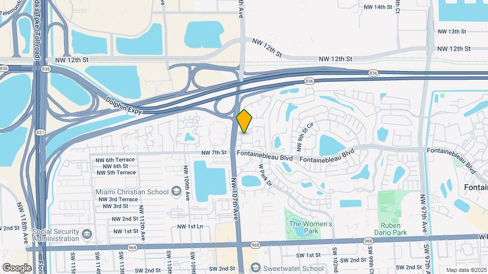 780 NW 106th Ave, Unit B1 Map and Location Details
