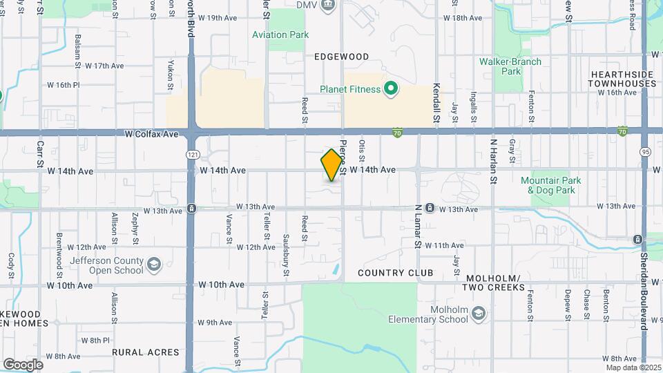 1363 Pierce St Map and Location Details