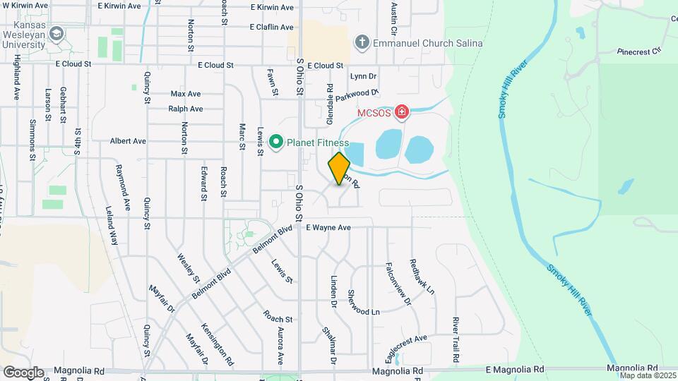 2054 Lambertson Ln Map and Location Details