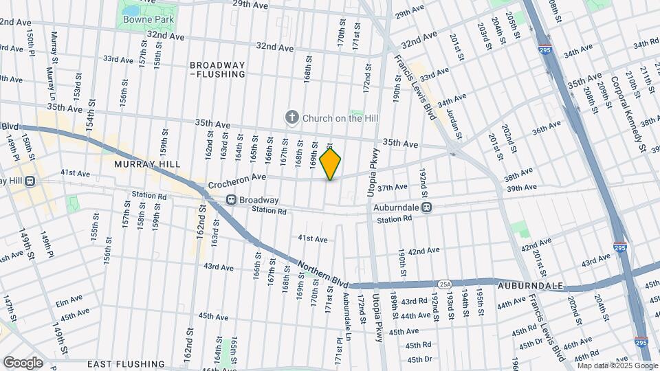 17006 Crocheron Ave Map and Location Details