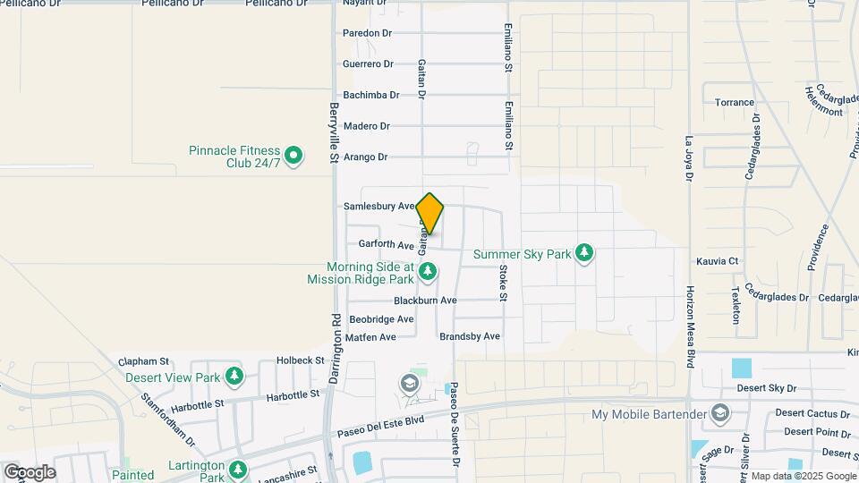 1126 Gaitan St Map and Location Details