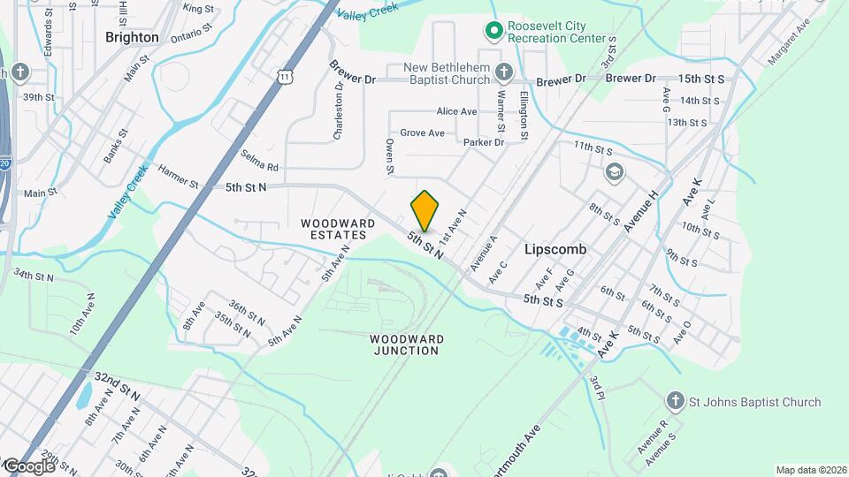 5107 5th St N Map and Location Details