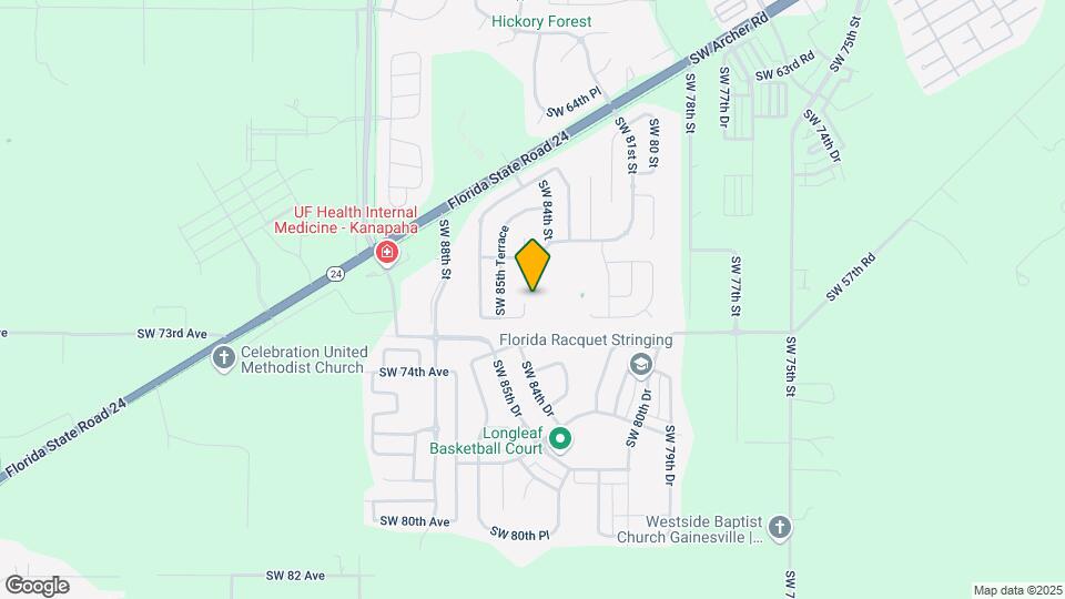 7129 SW 84th Way Map and Location Details