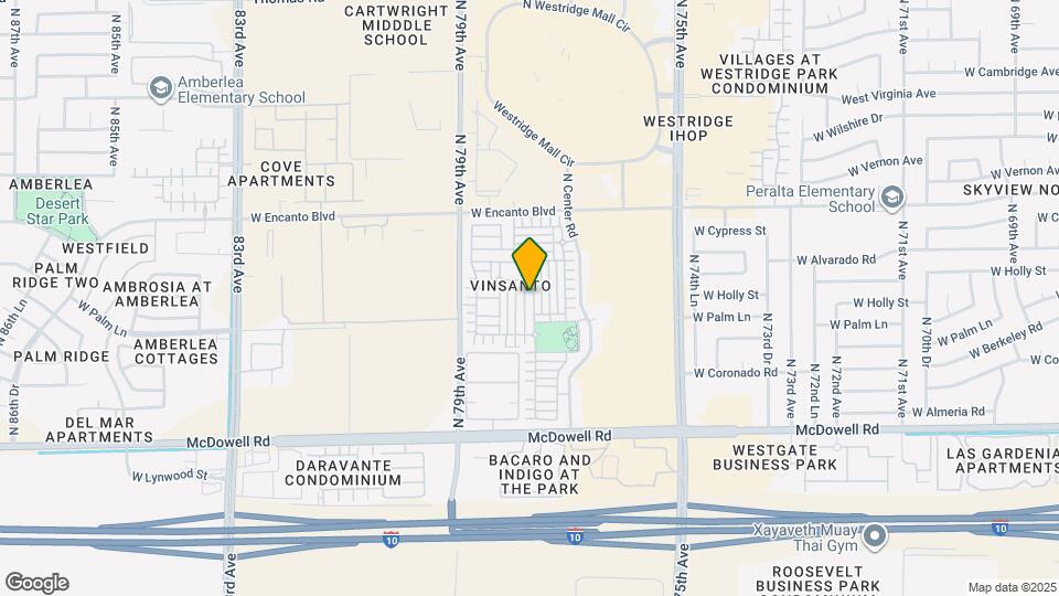 2014 N 77th Glen Map and Location Details