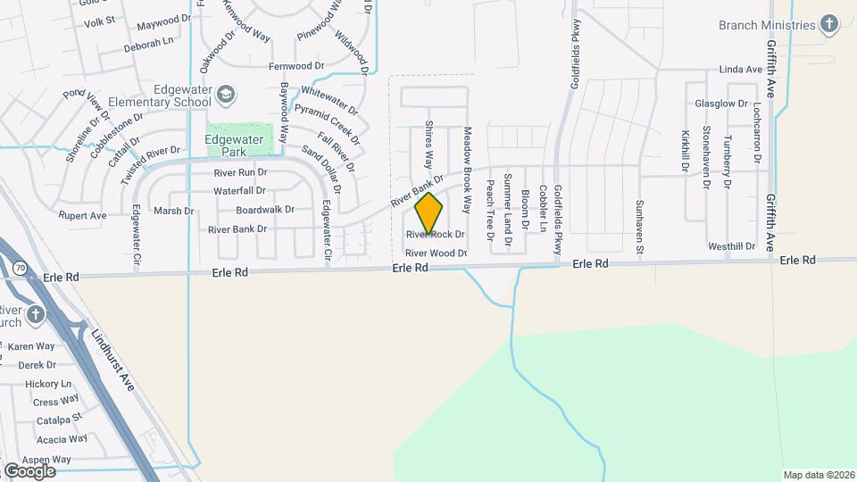 2062 River Rock Dr Map and Location Details