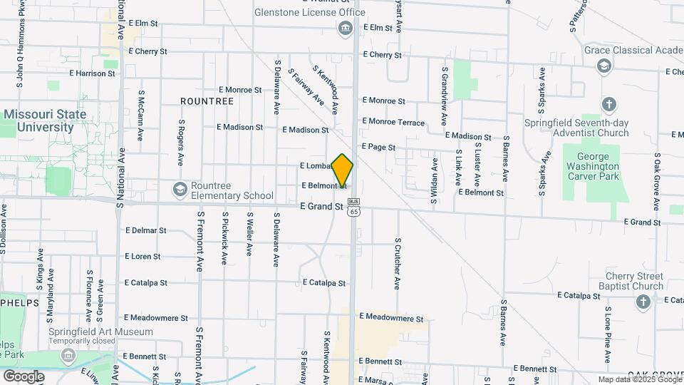 1712 E Belmont St Map and Location Details