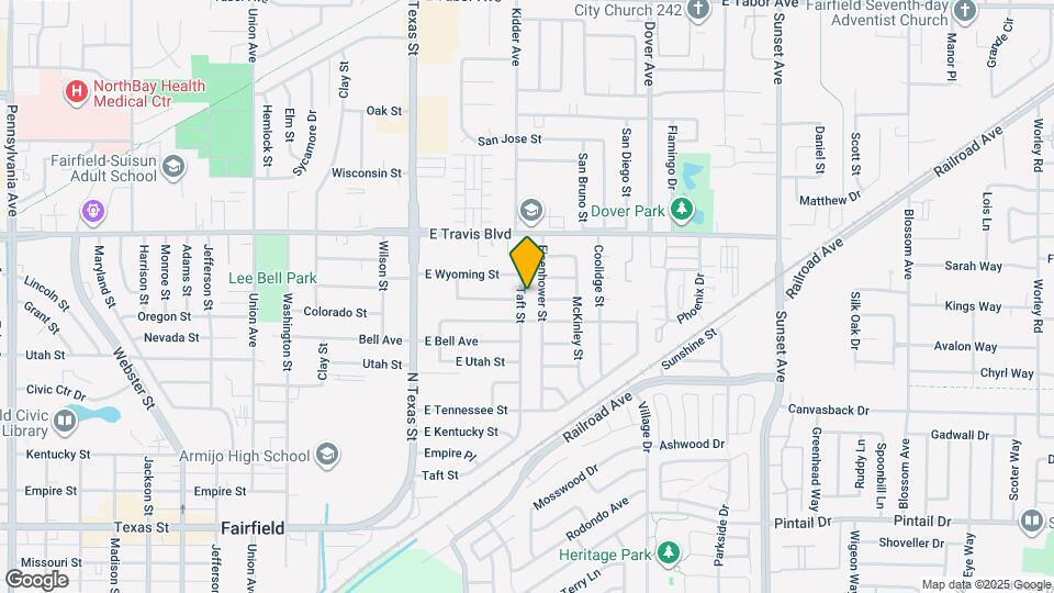 1324 Taft St Map and Location Details