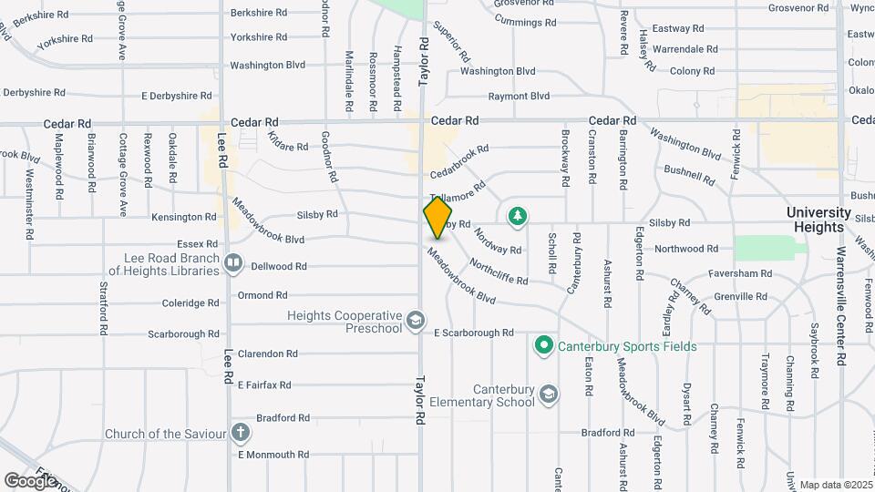 3445 Meadowbrook Blvd Map and Location Details