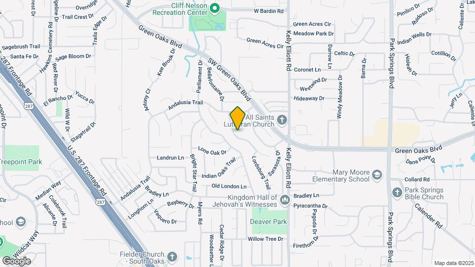 5401 Lansingford Trail Mapa y Detalles de la Ubicación