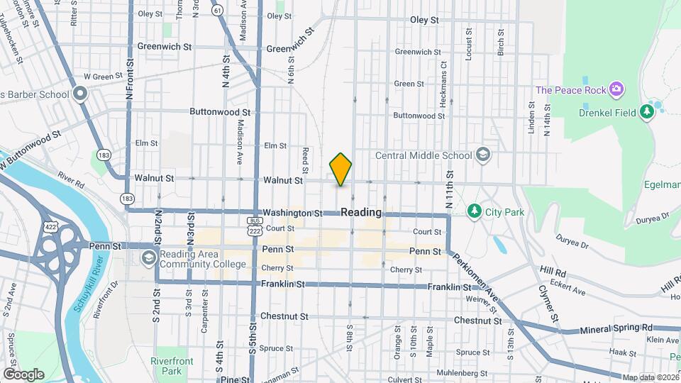 137 Poplar St Mapa y Detalles de la Ubicación