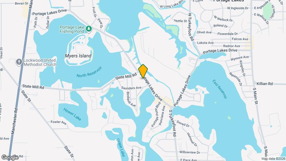 624 Portage Lakes Dr Map and Location Details